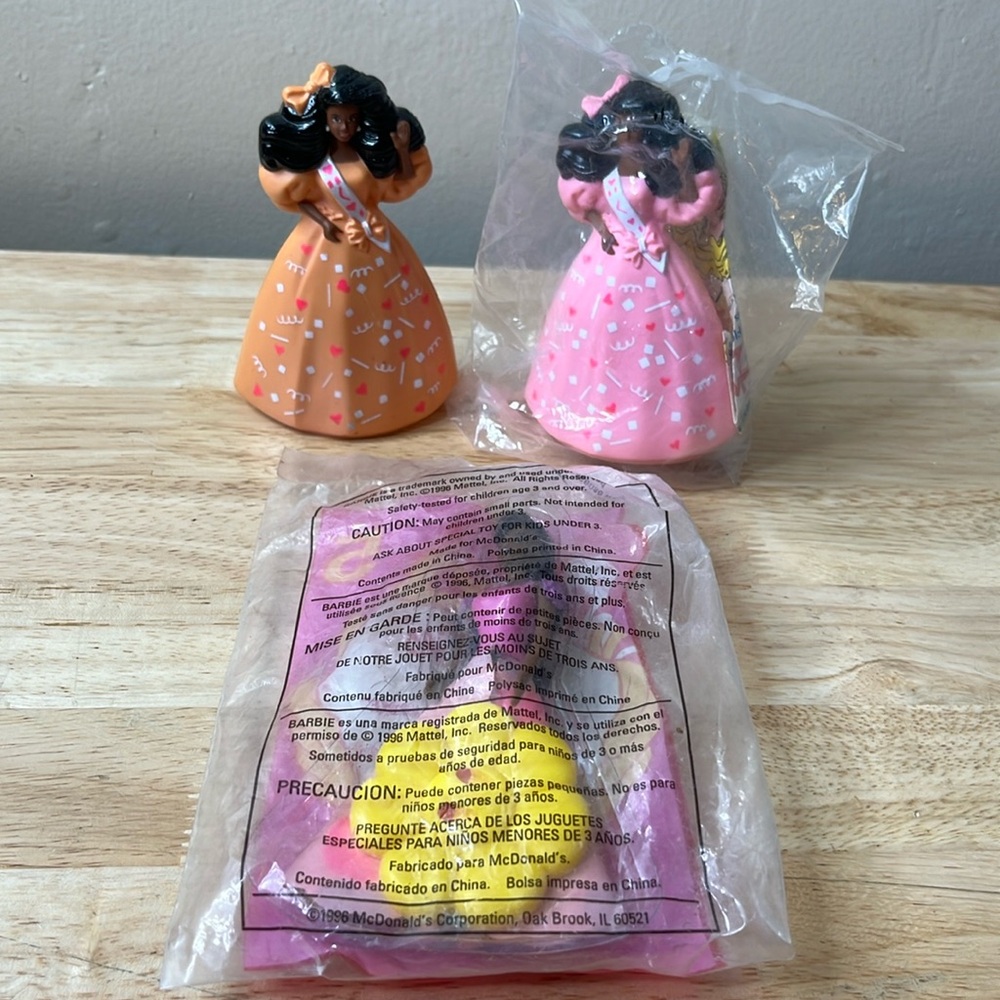 McDonald's happy meal toy Barbie blossom beauty Barbie